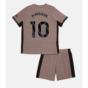 Maillot de foot Tottenham Hotspur James Maddison #10 Troisième enfant 2023-24 Manches Courte (+ pantalon court)